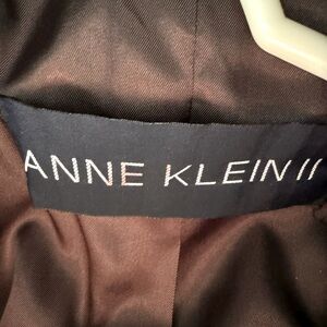 Anne Klein Cashmere Brown winter coat